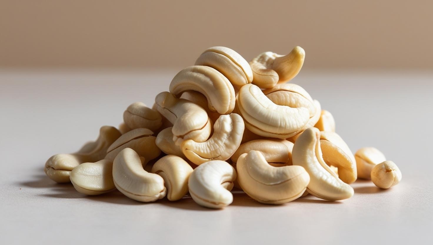 Clean cashew nuts